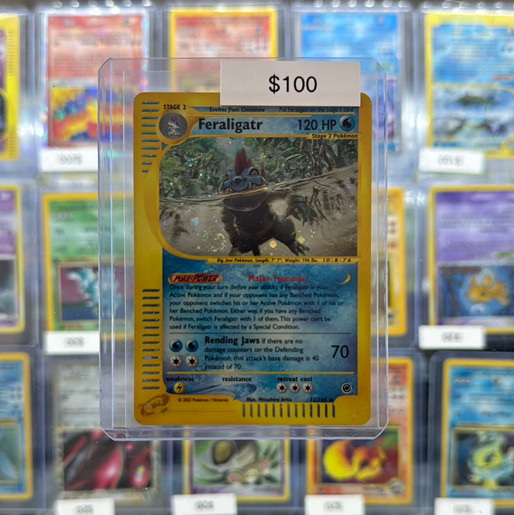 Pokémon Expedition FERALIGATR Holo 12/165