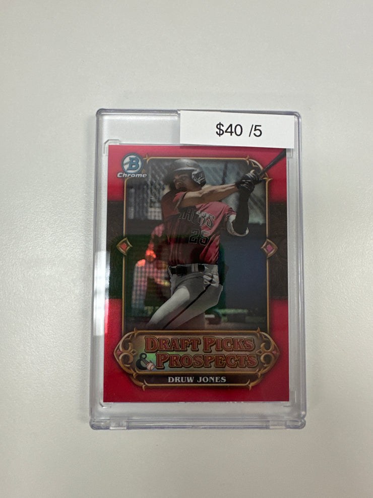 2023 Bowman Chrome Druw Jones DPP-11 /5