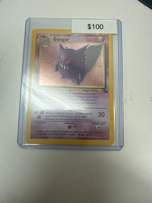 Pokemon Gengar Fossil Holo LP #5/62