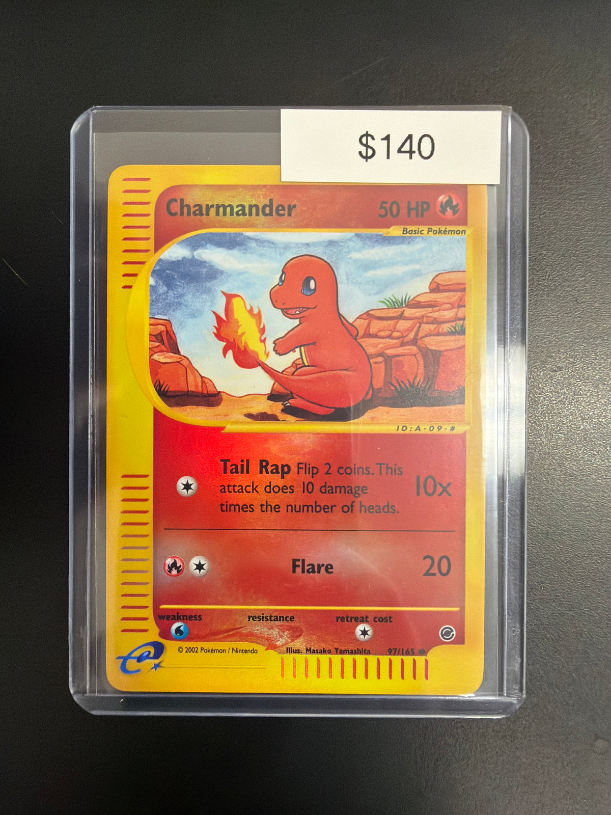 Pokemon Charmander Reverse Holo #97/165