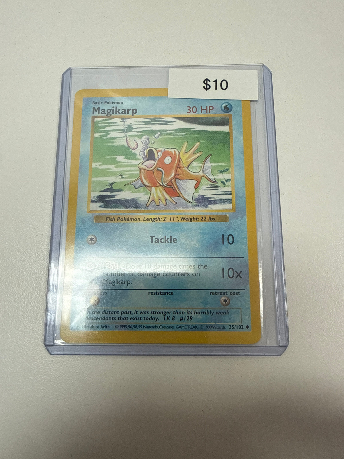 Pokemon Magikarp Shadowless #35/102