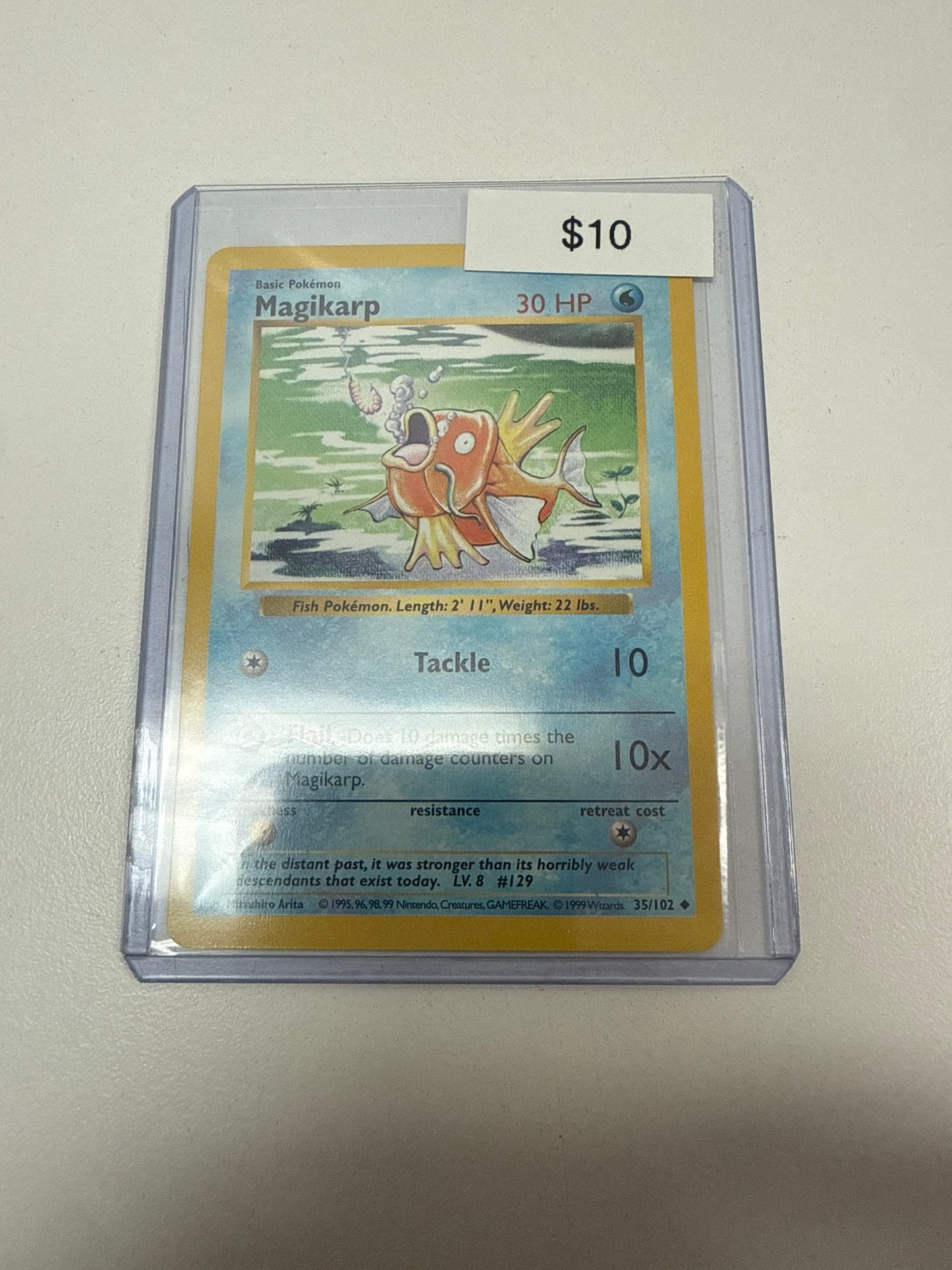 Pokemon Magikarp Shadowless #35/102