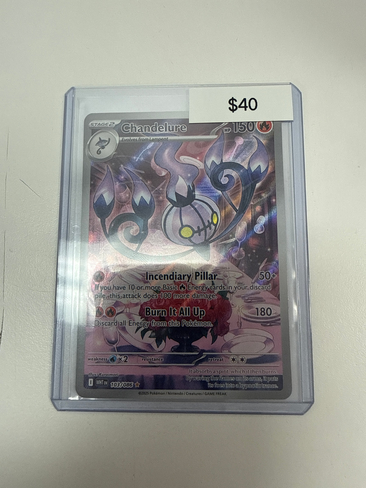 Pokemon Chandelure #103/086