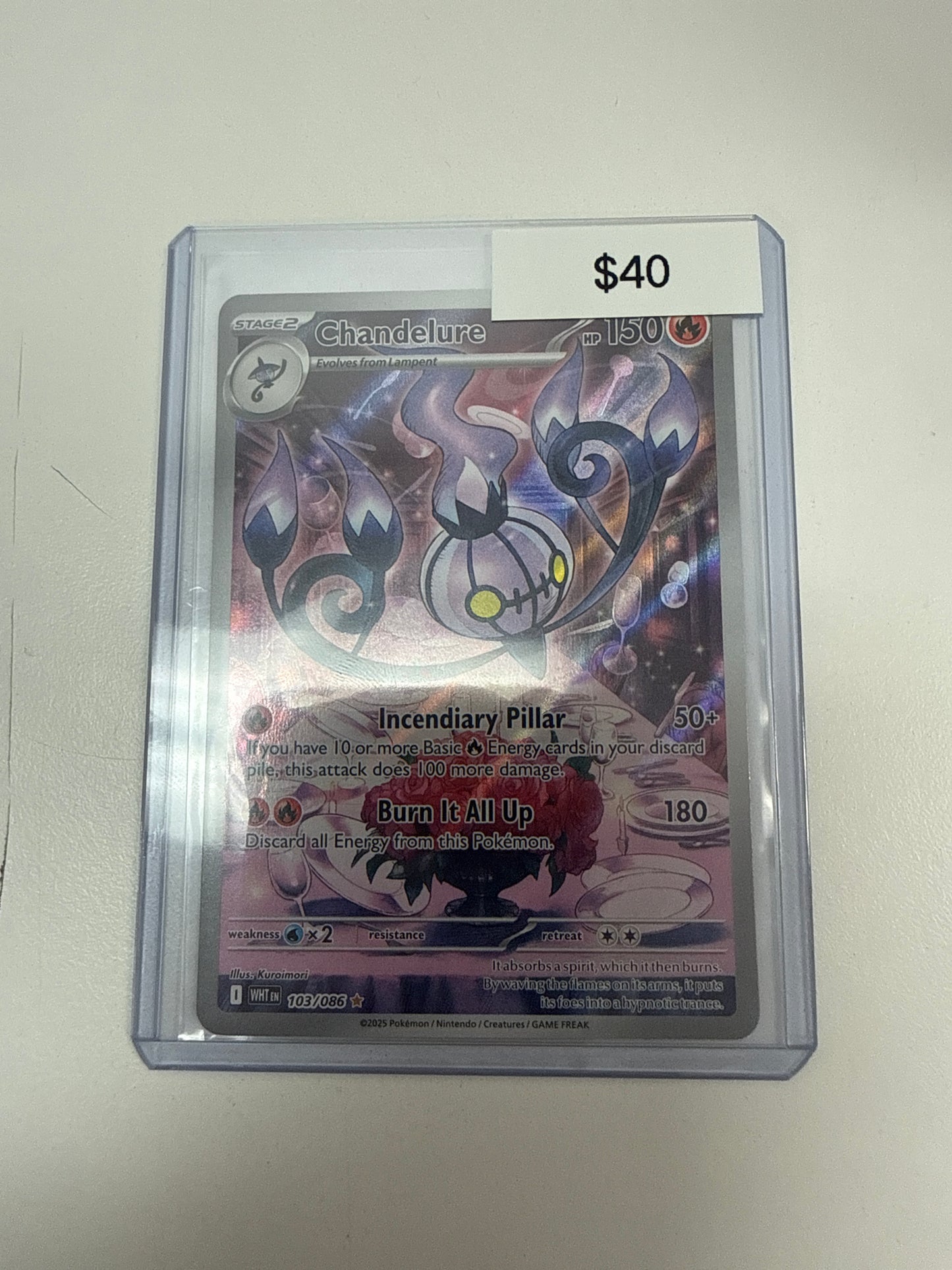 Pokemon Chandelure #103/086