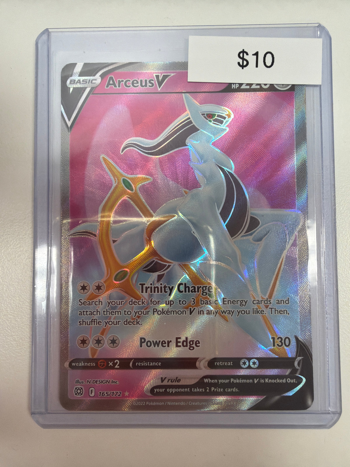 Pokemon Arceus V 165/172
