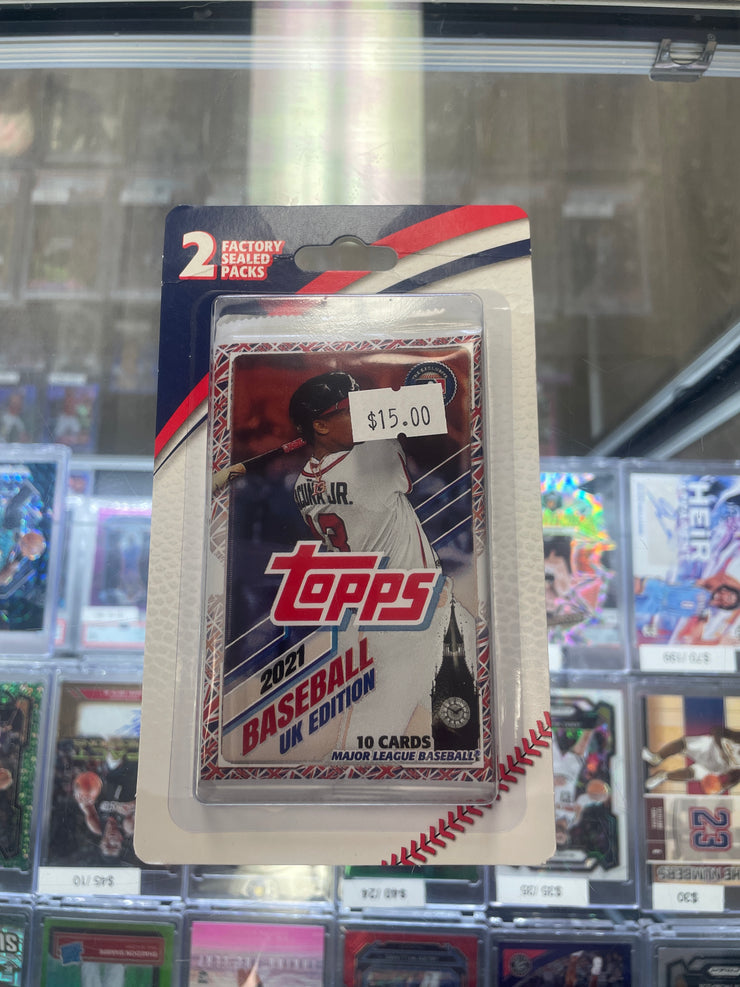 2021 Topps UK Edition Hanger 2 Pack