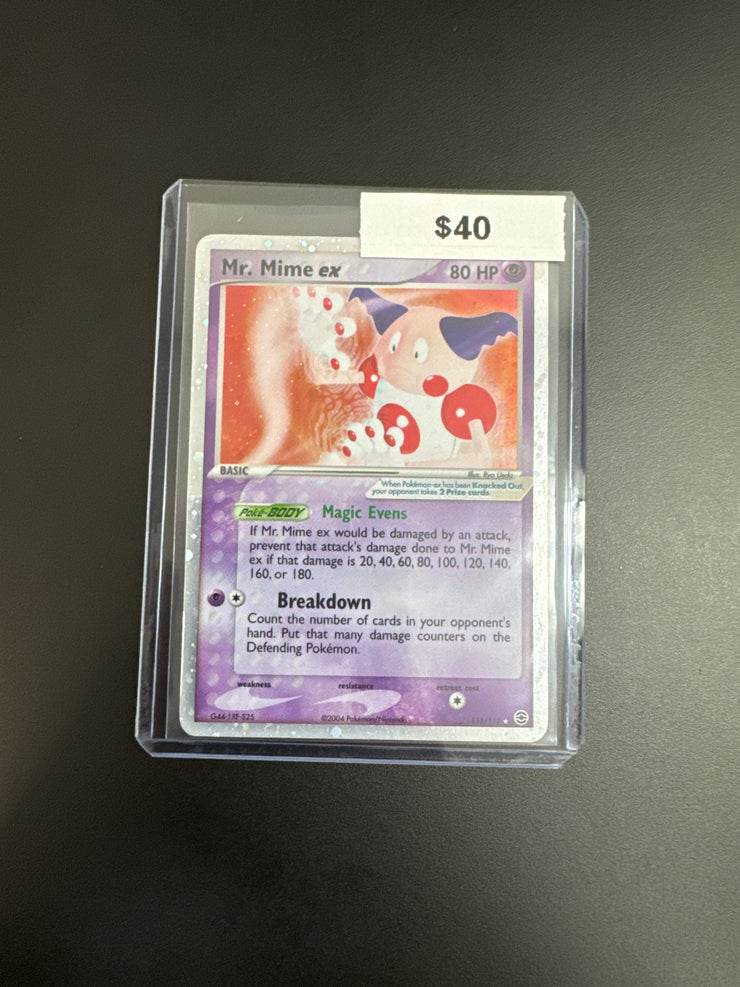 Pokémon Mr. Mime Ex 111/112