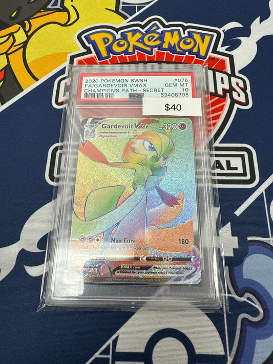 Pokemon Gardevoir Vmax SR #076/073 PSA 10