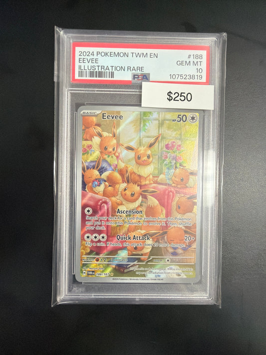 Pokemon Eevee 188 PSA 10