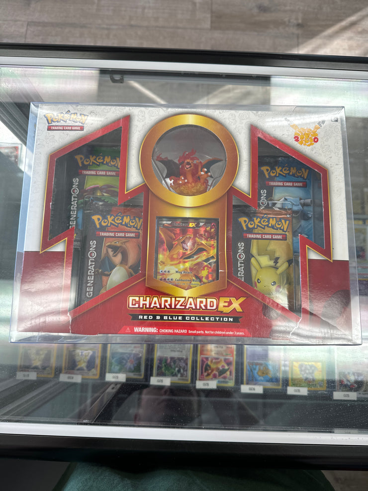 Pokémon Charizard EX Red & Blue Collection