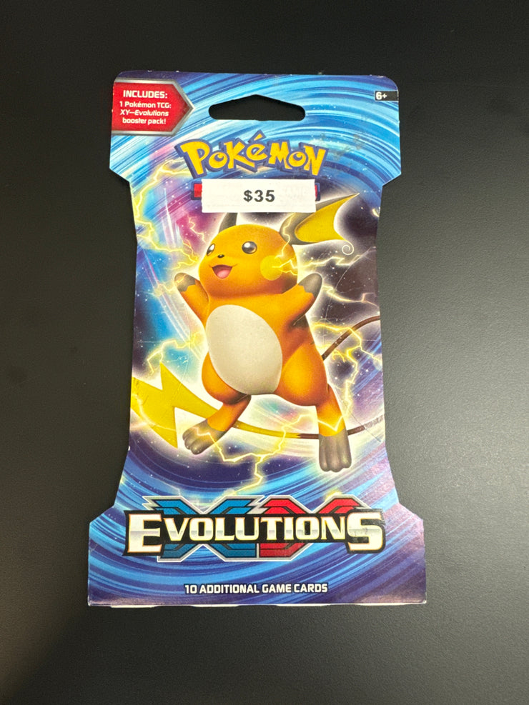 Pokémon XY Evolutions Blister Pack