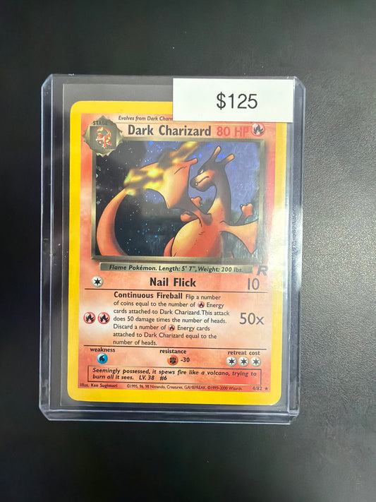 Pokemon Dark Charizard #4/82 MP