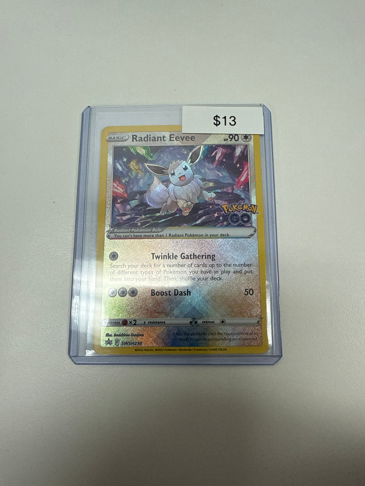 Pokemon Go Radiant Eevee #swsh230
