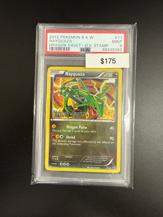 Pokémon Dragon Vault Rayquaza 11 PSA 9