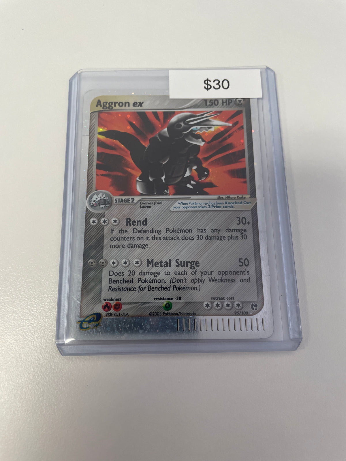 2003 Aggron Ex #95/100