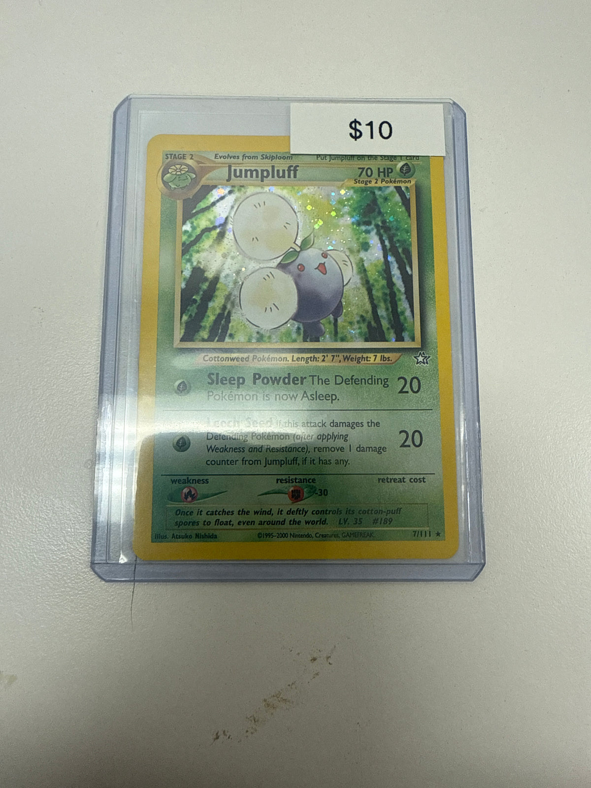 Neo Genesis Jumpluff Holo #7/111