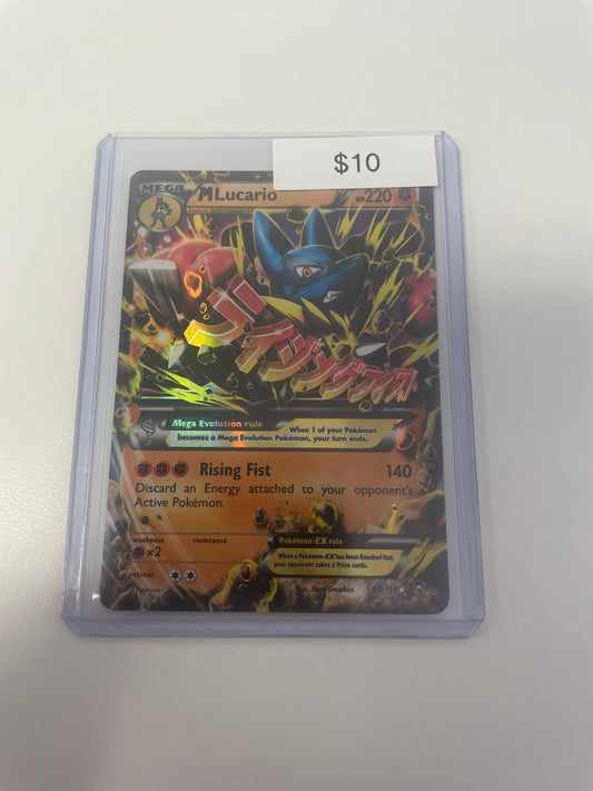 Pokemon M Lucario Ex #55/111