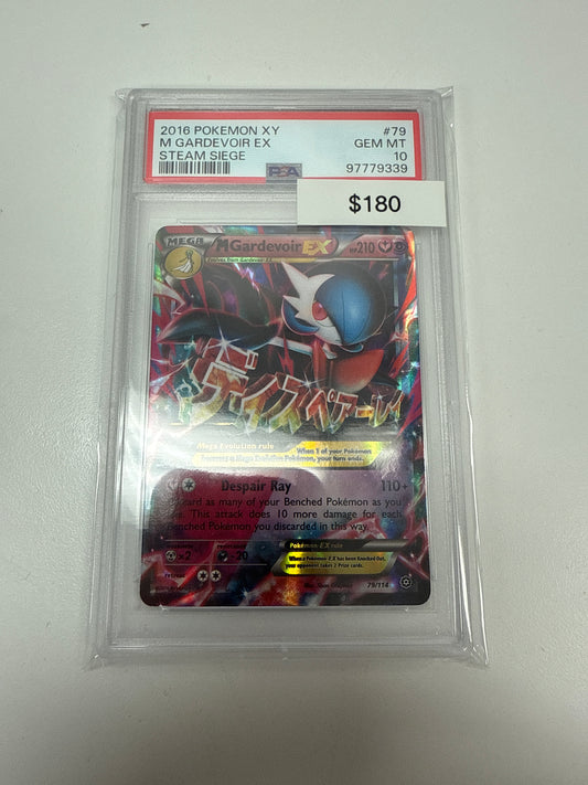 Steam Siege M Gardevoir Ex #79/114 PSA 10