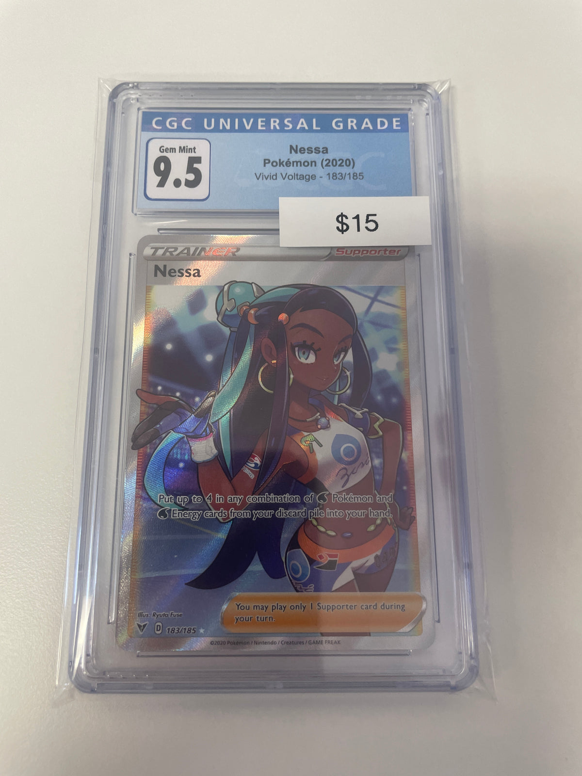 Pokemon Nessa #183/185 CGC 9.5