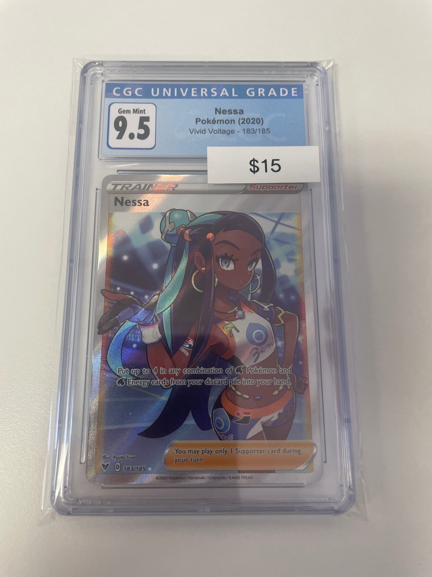 Pokemon Nessa #183/185 CGC 9.5