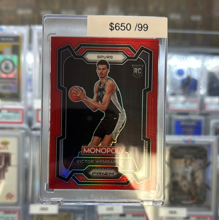 2023/24 Prizm Basketball Victor Wembanyama Red Prizm 