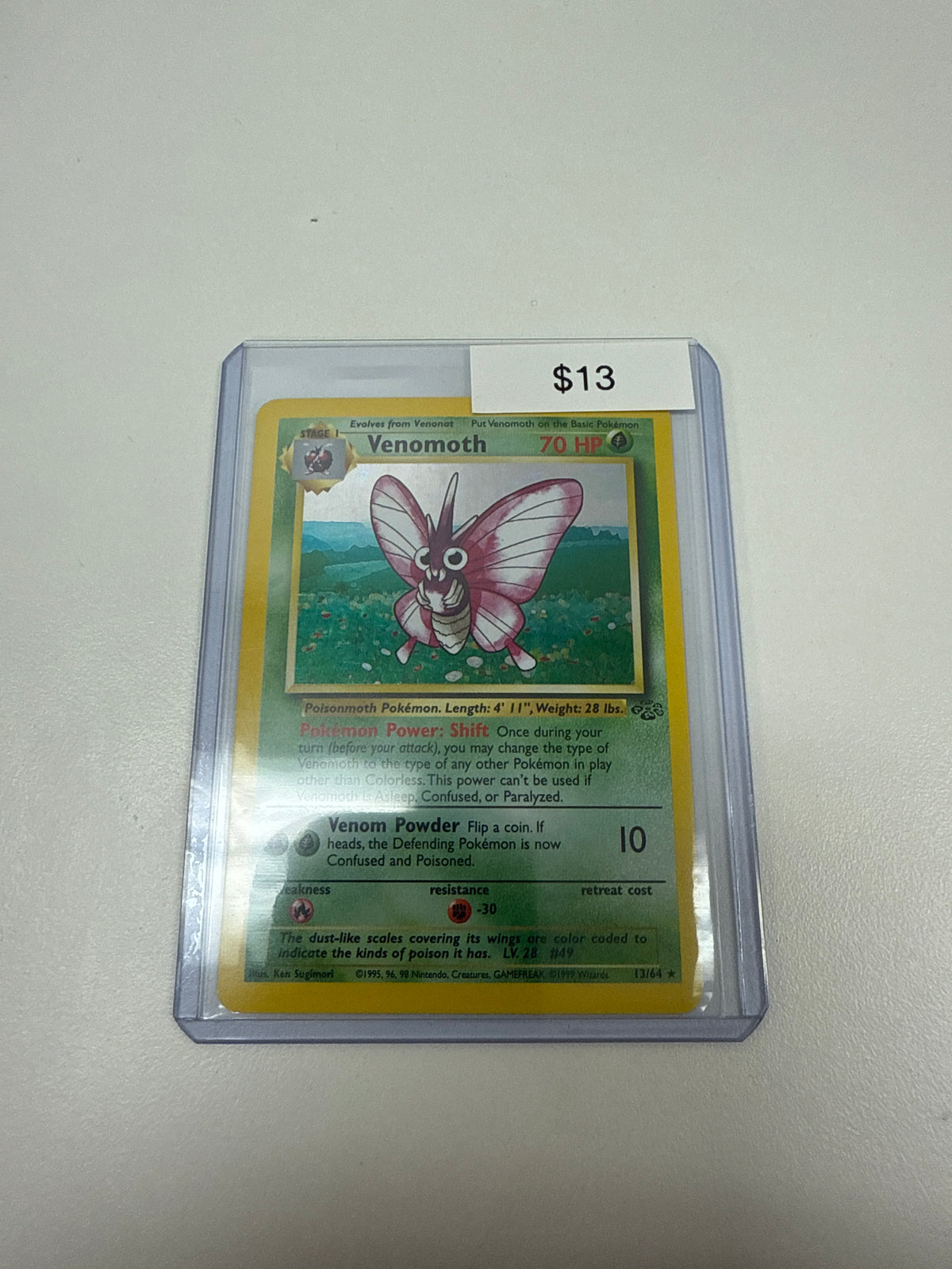 Pokémon Jungle VENOMOTH #13/64