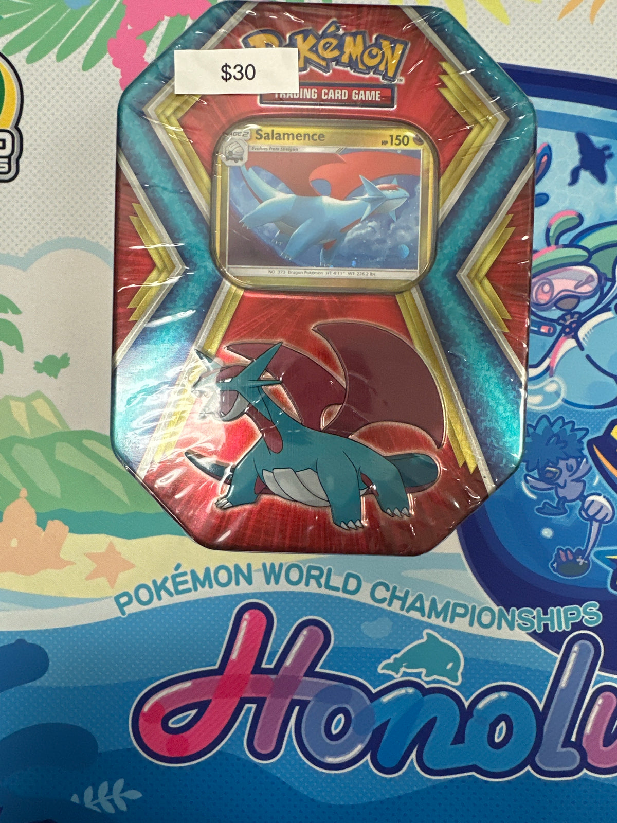 Pokemon Salamance Tin