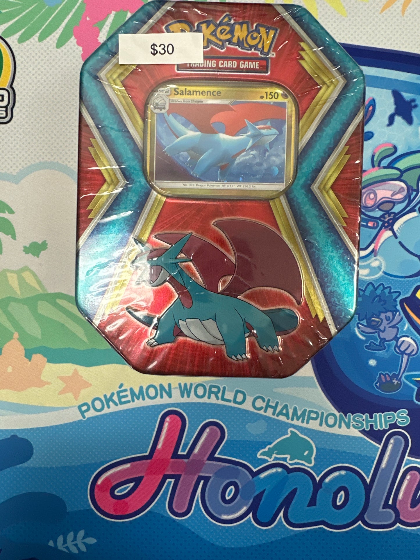 Pokemon Salamance Tin