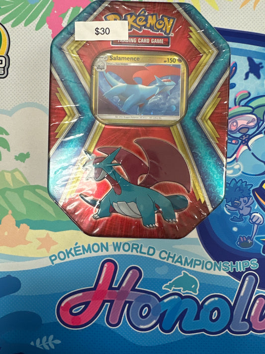 Pokemon Salamance Tin