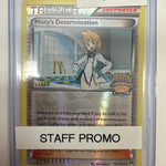 Pokemon Misty’s Determination Regional Promo Staff 104/122