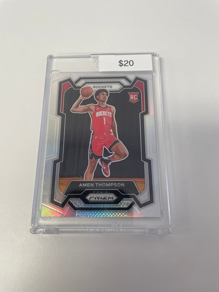 Prizm Amen Thompson Silver Rookie 