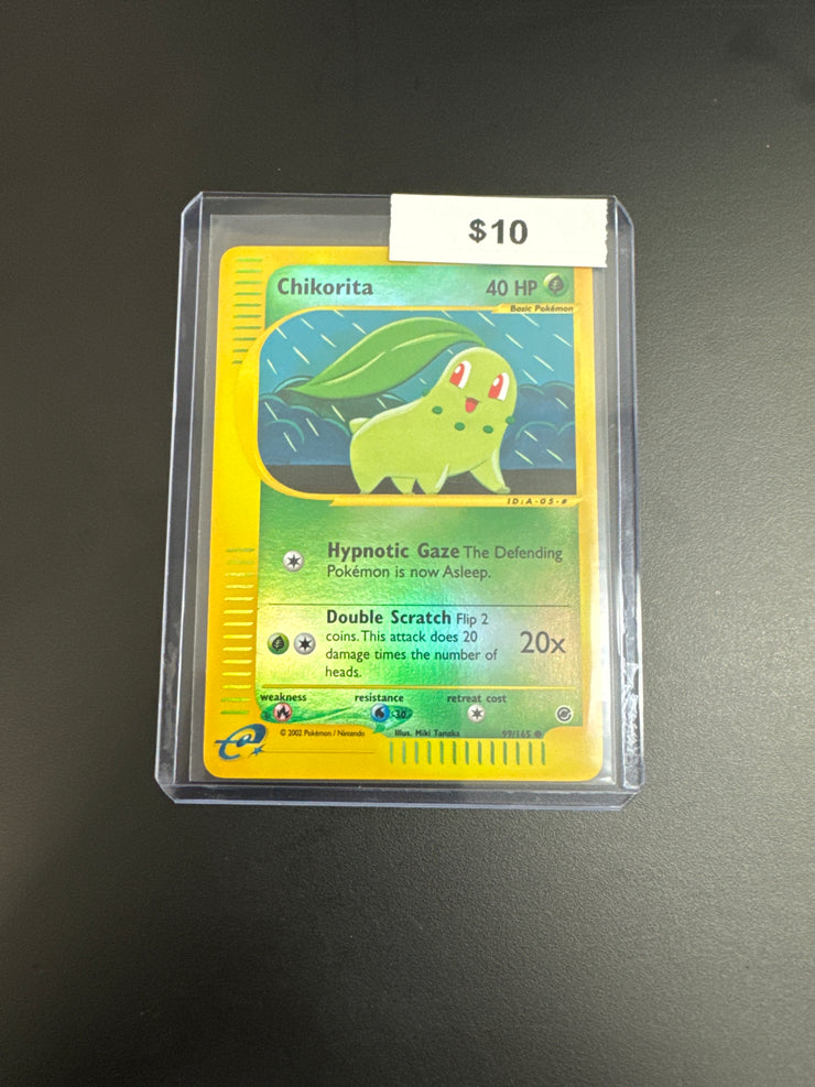 Pokémon Chikorita Reverse Holo 99/165