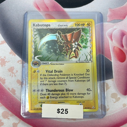 Pokémon Kabutops Holon Phantoms Holo 9/110