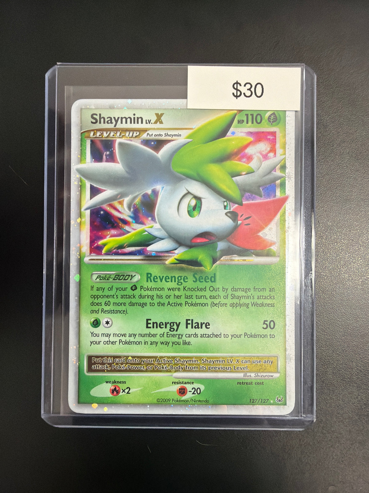 Pokemon Shaymin LV. x #127/127