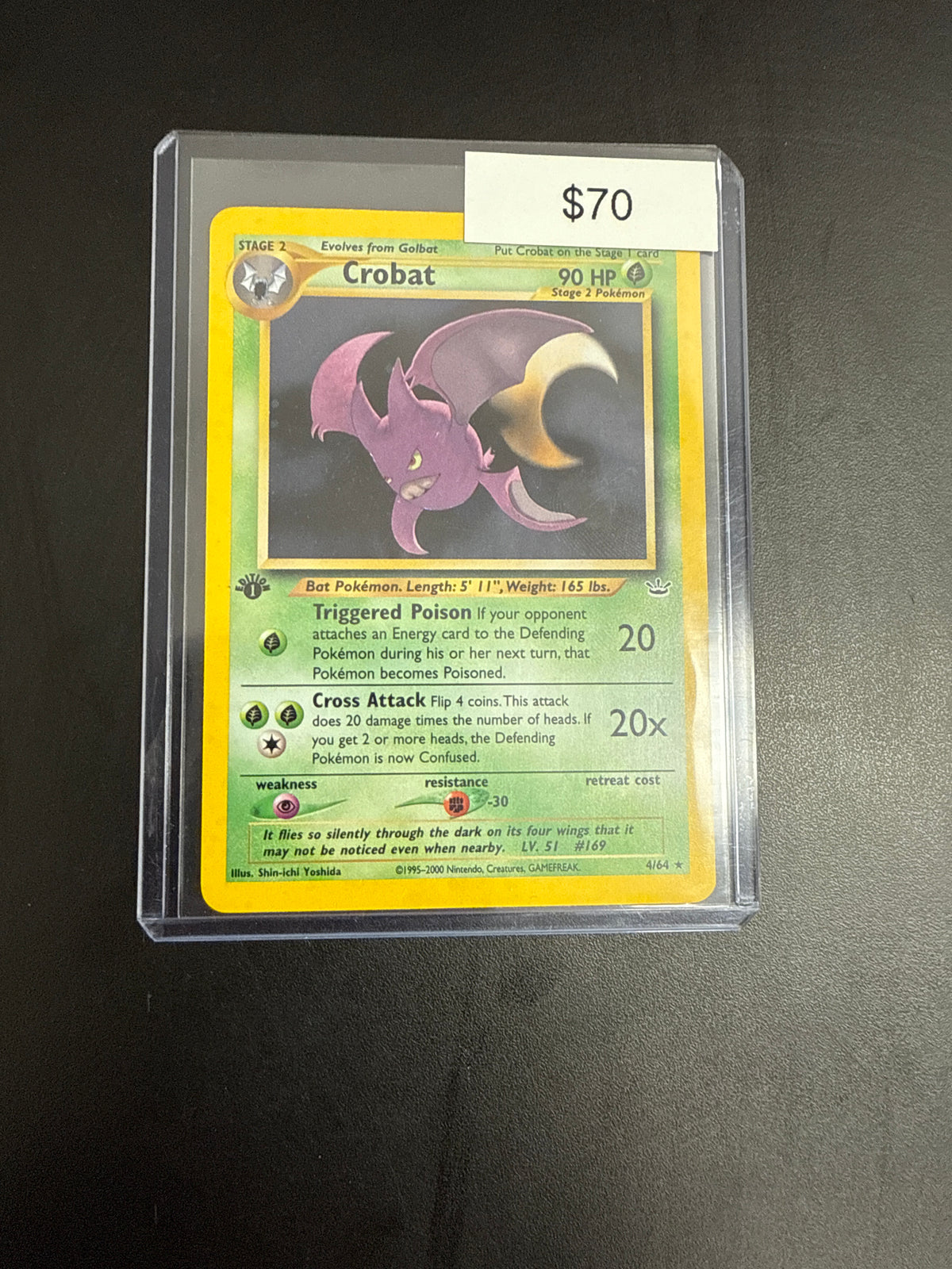 Pokémon Crobat 4/64 1st Ed.