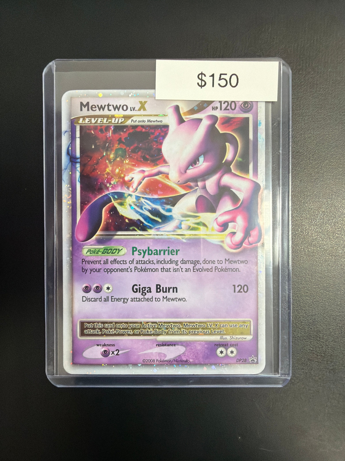 Pokemon Mewtwo LV. x #DP28