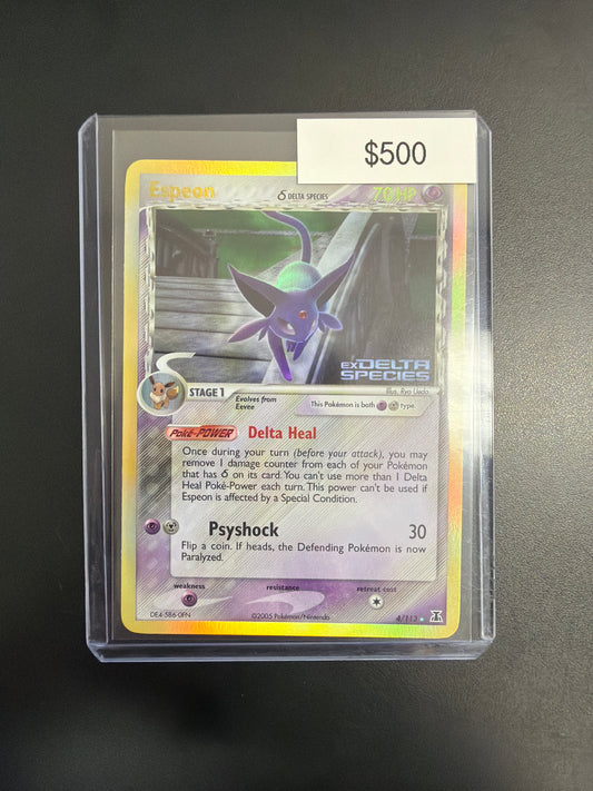 Pokemon Delta Species Espeon #4/113