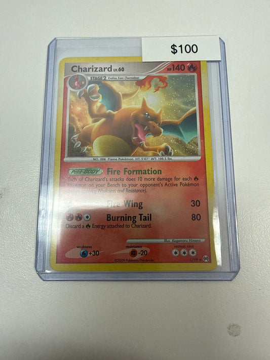 Pokemon Charizard Holo #1/99 LP