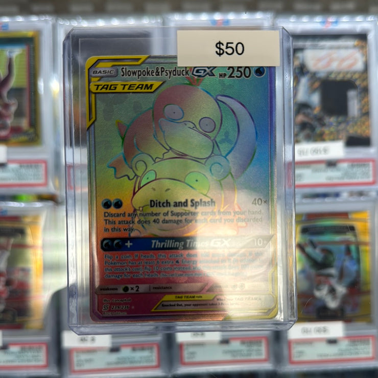 Pokémon Slowpoke & Psyduck GX 239/236