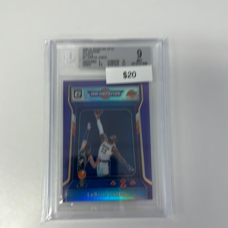 2020-21 Optic Lebron James Air Defense Purple 