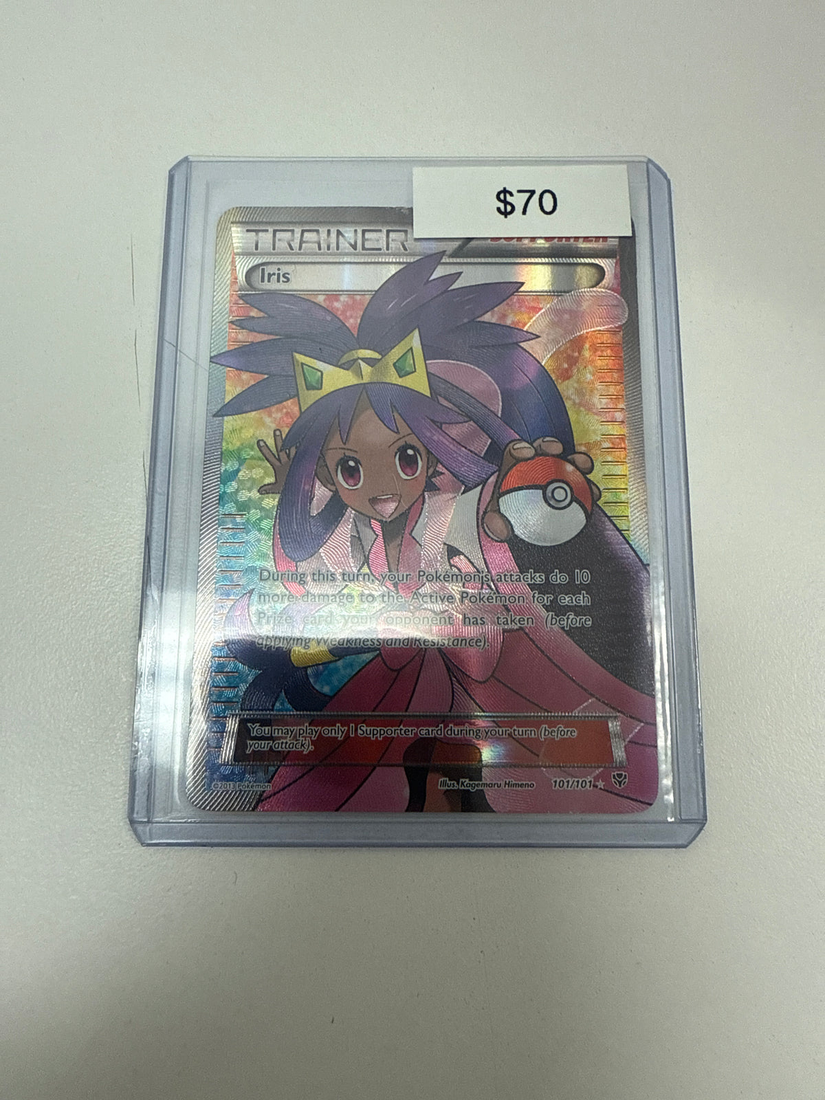 Pokemom Iris Full Art #101/101