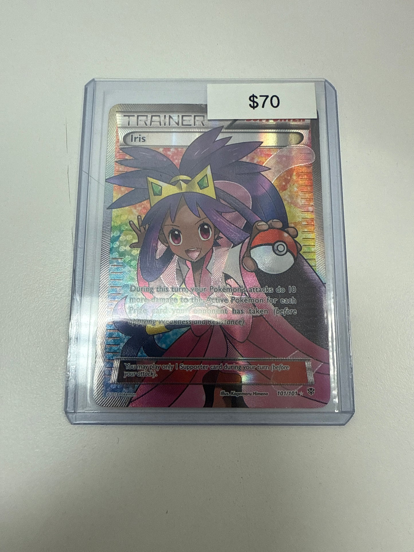 Pokemom Iris Full Art #101/101