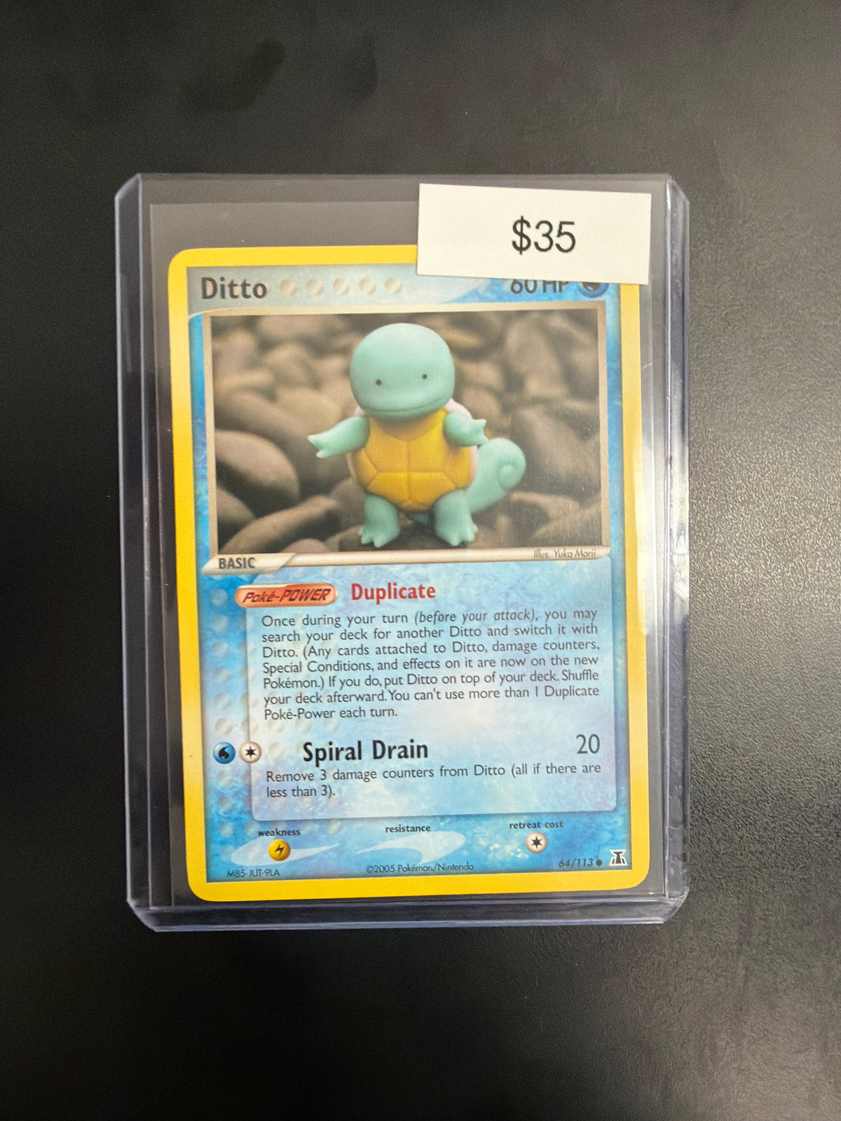 Pokemon Ditto As Squirtle 64/113