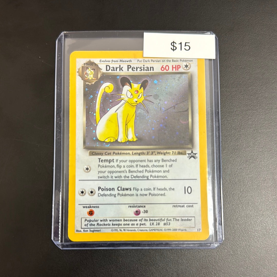 Pokémon Dark Persian Promo Holo #17