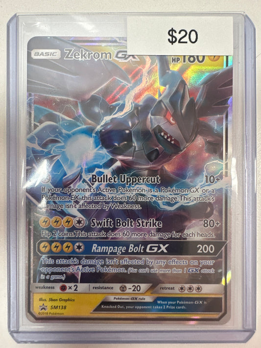 Pokemon Zekrom GX SM138