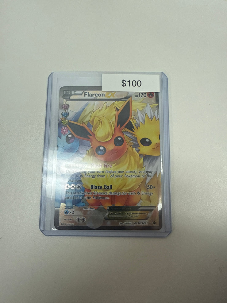 Pokémon Flareon EX RC28/RC32