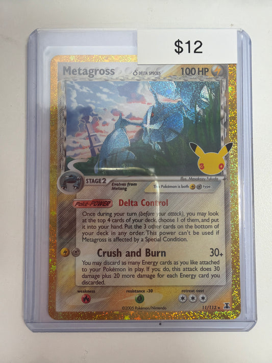 Pokemon Metagross 30th Anniversary 11/113