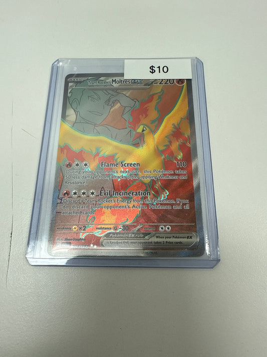 Destined Rivals Team Rocket’s Moltres Ex #208/182