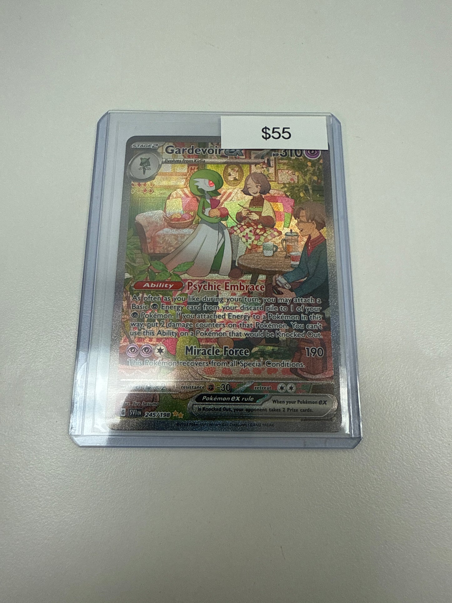 Pokemon TCG Scarlet & Violet 245/198 Gardevoir ex Card Pokemon TCG Scarlet & Violet 245/198 Gardevoir ex Card