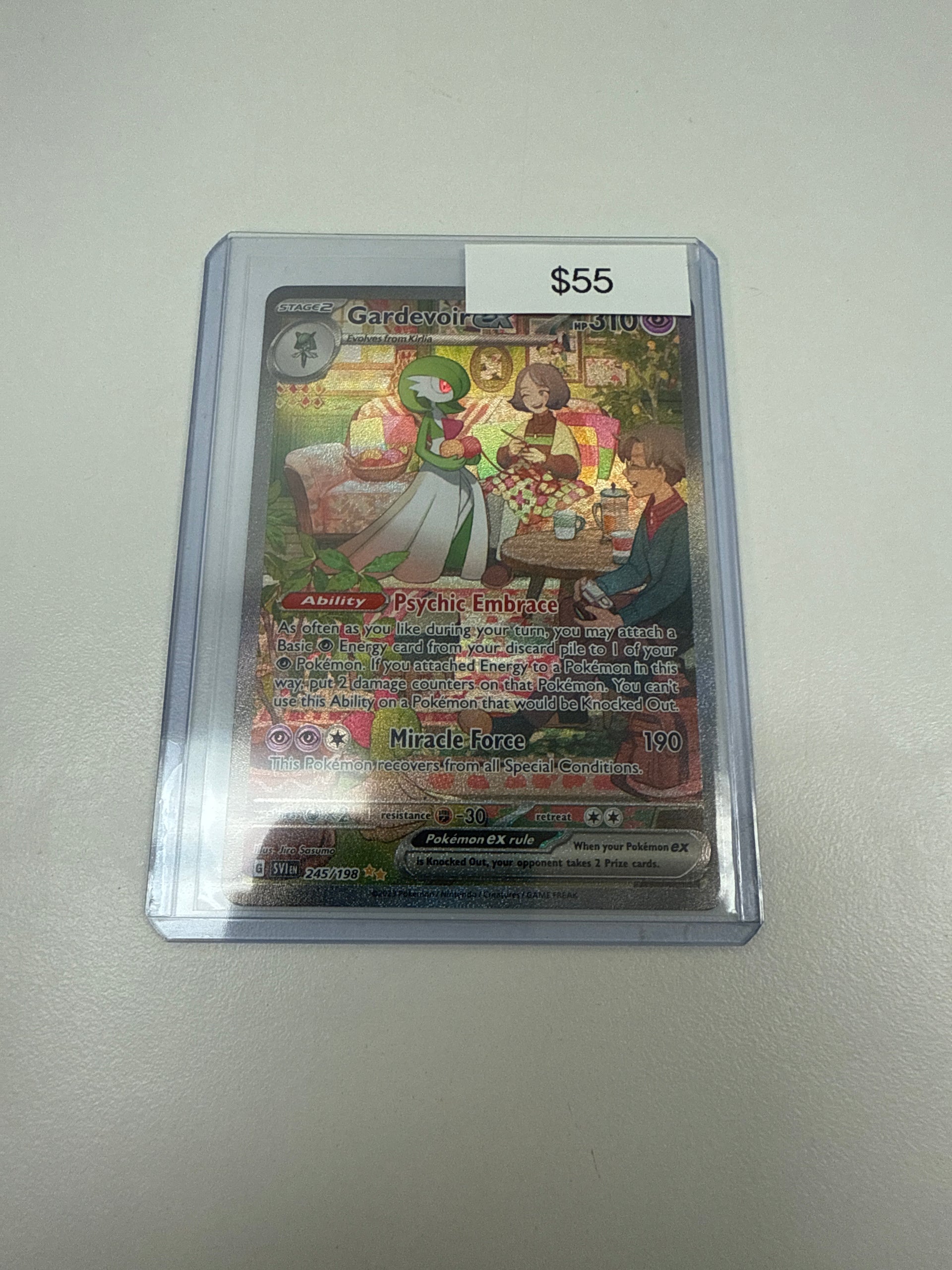 pokemon tcg scarlet & violet 245/198 gardevoir ex card Pokemon TCG Scarlet & Violet 245/198 Gardevoir ex Card